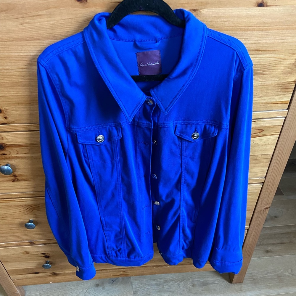 Gloria Vanderbilt Knit Jacket